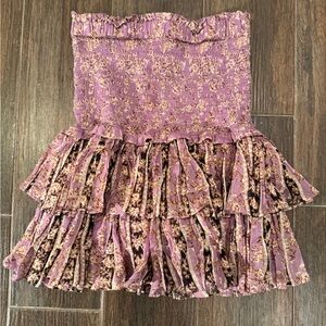 Isabel Marant  NAOMI SKIRT size xs 
naomi skirt in printed smocked cotton voile